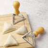 1pc Dumpling Mold Ravioli Maker Mold With Handle Dumplings Tool - Triangle