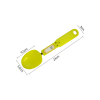 500g; LCD Electronic Digital Spoon Scale; Digital Measuring Spoon; Kitchen Scale Weighted Gram Spoon (Batteries Are Not Included) - Yellow