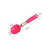 500g; LCD Electronic Digital Spoon Scale; Digital Measuring Spoon; Kitchen Scale Weighted Gram Spoon (Batteries Are Not Included) - Pink