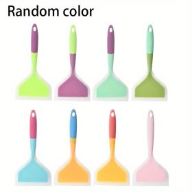 2pcs Random Color Silicone Pizza Cooking Tools Spatula; Kitchen Cookware Spatula - 2 Pack Random Color