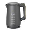 1.7-Liter Electric Kettle 1500 W with One-Touch Activation - Oyster Gray