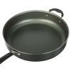 PrimaWare 5 Quart Non-Stick Covered Jumbo Cooker - Gray