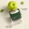 Fruit Peeler Magnetic Design Non-slip Sharp Peeling Fruit Grater Double-sided Blade Vegetable Potato Peeler Kitchen Gadget - Purple