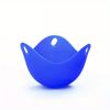 1pc Silicone Egg Cooker; Kitchen Cooking Tool 2.55x3.54inch - Red