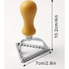 1pc Dumpling Mold Ravioli Maker Mold With Handle Dumplings Tool - Triangle