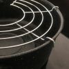 1pc Semicircle Stainless Steel Food Cooling Rack; Frying Rack; Kitchen Tools - 1pc