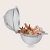 1pc/3pcs; Stainless Steel Seasoning Ball; Household Tea Ball - Big, Medium, Small
