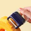 Fruit Peeler Magnetic Design Non-slip Sharp Peeling Fruit Grater Double-sided Blade Vegetable Potato Peeler Kitchen Gadget - Green