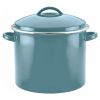 16qt Porcelain Enamel Covered Stock Pot 4 out of 5 stars with 163 reviews 163 - Aqua