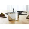 4.2Qt Stovetop Aluminum Pressure Cooker with Safety Regulator - 4.4 qt
