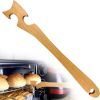 1 Pack; Wooden Oven Rack Push Pull Stick; For Oven Rack Push Pull Puller For Baking; Cooking And Grilling By Beech Wood; Kitchen Accessories - 1 Pack