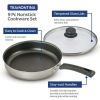 9-Piece Non-Stick Cookware Set, Champagne - Champagne