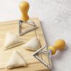 1pc Dumpling Mold Ravioli Maker Mold With Handle Dumplings Tool - Triangle