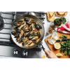 12" Stainless Steel Skillet Light Silver - Stainless Steel