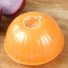 1pc Plastic Onion Storage Keeper Pod - Orange