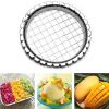 1pc Stainless Steel Egg Slicer Cutter Cut Egg Device Grid For Vegetables Salads Potato Mushroom Tools Chopper For Kitchen Chopper - Silvery