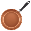 2pc Copper Ceramic Reliance Pro Skillets Aqua - blue.