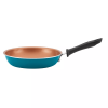 2pc Copper Ceramic Reliance Pro Skillets Aqua - blue.